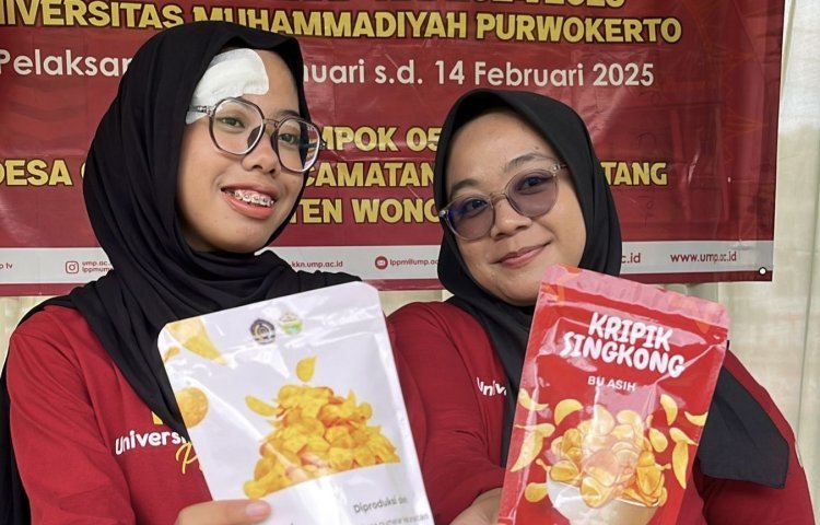 Mahasiswa KKN UMP Tingkatkan Daya Saing Produk UMKM di Desa Gumelar Wadaslintang