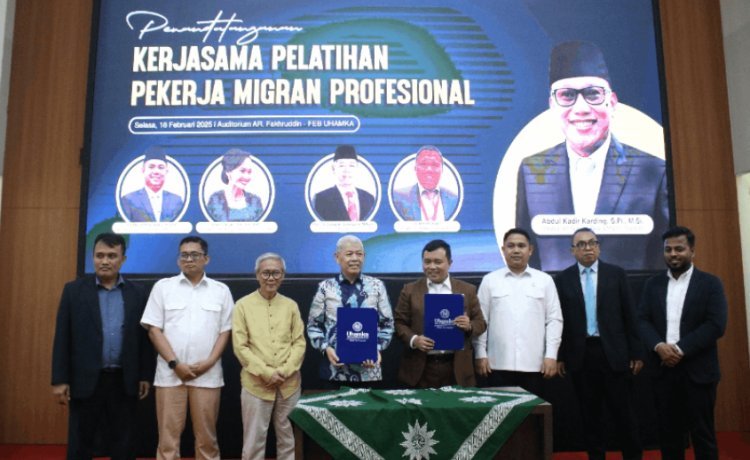 Uhamka-Kementerian P2MI Kerja Sama Adakan Pelatihan Pekerja Migran Profesional