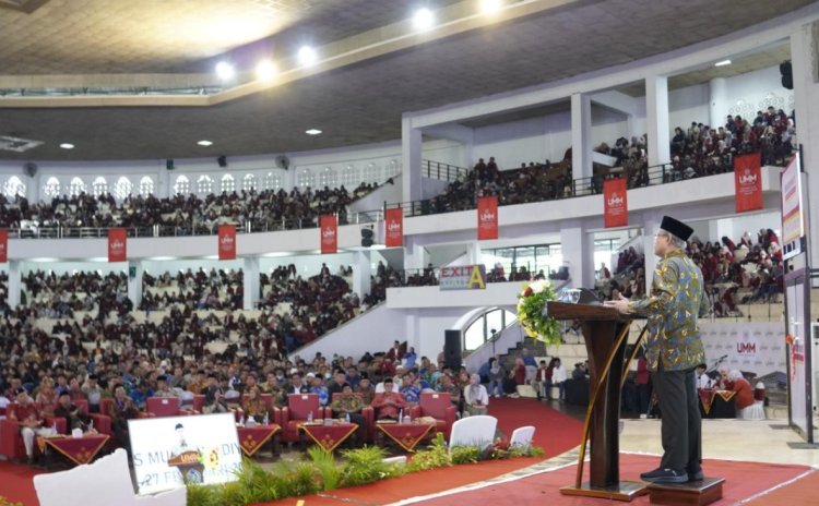 Buka Rakornas Bidang Ekonomi, Haedar Nashir Ingatkan Umat Islam sebagai Khalifah di Bumi