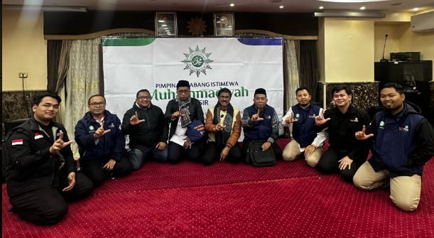 Lazismu Pusat Lakukan Kunjungan ke Markaz Dakwah Muhammadiyah Mesir