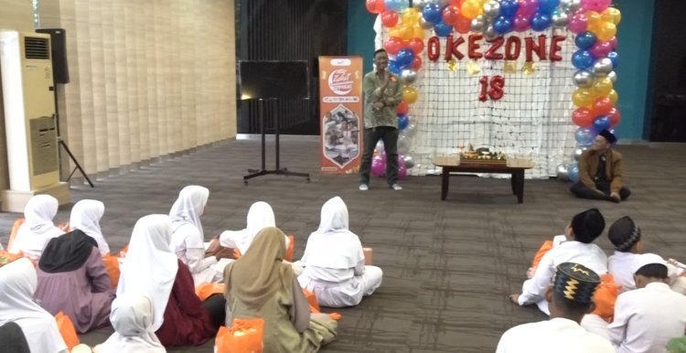 Lazismu-Okezone Gelar Buka Puasa Bersama dan Santunan dengan Anak Panti Asuhan