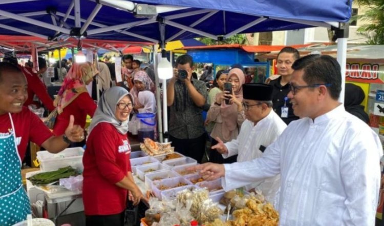 Ratusan UMKM Warnai Pasar Ramadan UMP 2025