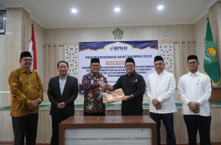 Lazismu dan BPKH Kerja Sama dalam Pembangunan Gedung PLIDHUT Kemenag Aceh