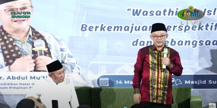 Abdul Mu'ti Nilai Pentingnya Wasathiyah untuk Bangun Peradaban Maju