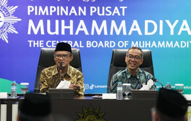 Haedar Nashir Sambut Silaturahmi Mendiktisaintek Brian
