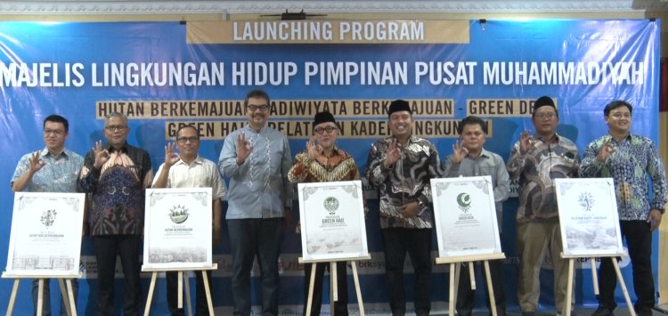 Lima Program terkait Isu Lingkungan Hidup Diluncurkan MLH PP Muhammadiyah