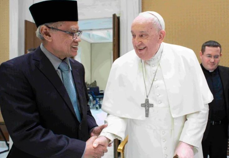 Paus Fransiskus Meninggal Dunia, Muhammadiyah Sampaikan Duka Cita