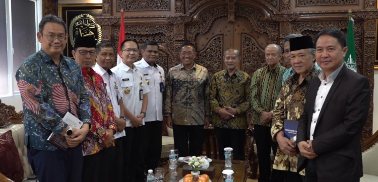 Haedar Nashir Terima Kunjungan Dewan Pertahanan Nasional, Bahas Isu Strategis