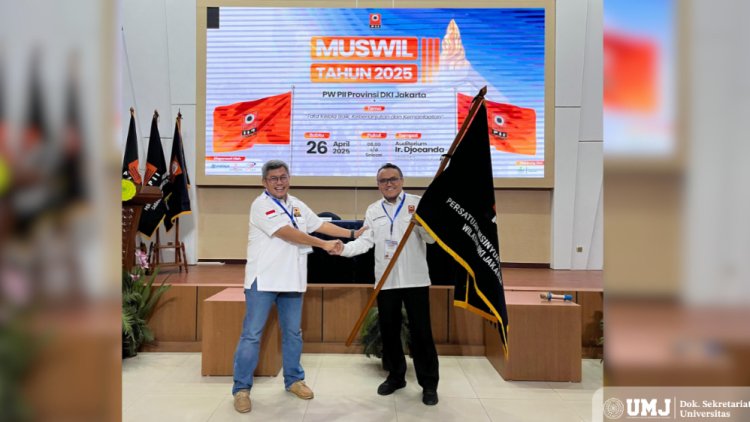 Dekan Fakultas Teknik UMJ Pimpin Persatuan Insinyur Indonesia DKI Jakarta Periode 2024-2027