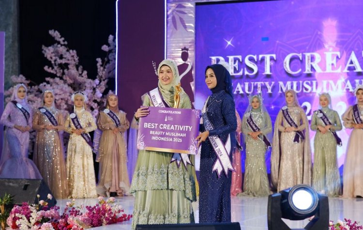 Mahasiswa UMS Raih Penghargaan Best Creativity di Beauty Muslimah Indonesia 2025
