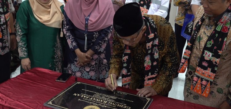 Haedar Nashir Resmikan Gedung Rawat Inap Baru RSIJ Sukapura