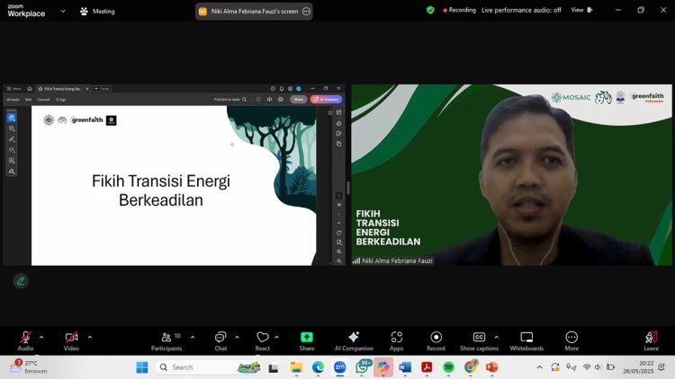 Fikih Energi dan Peran Ulama: Menyuarakan Transisi yang Adil dan Berkelanjutan