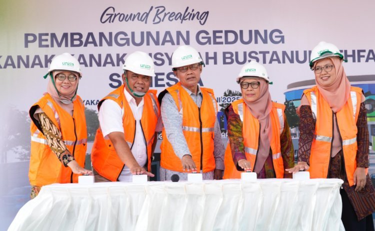 Unisa Yogyakarta Mulai Pembangunan TK ABA Semesta