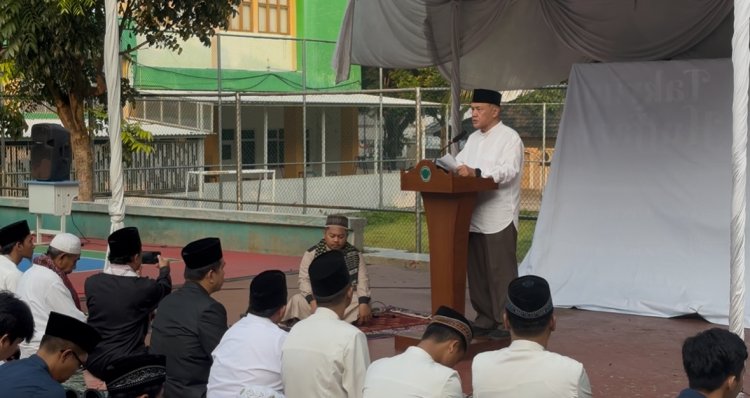 Dadang Kahmad Jadi Khatib Salat Iduladha 1446 H di Perguruan Setiabudi Pamulang