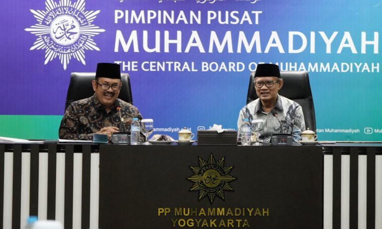 Haedar Nashir Terima Kunjungan Menteri PPN, Bahas Kerja Sama di Bidang Pendidikan