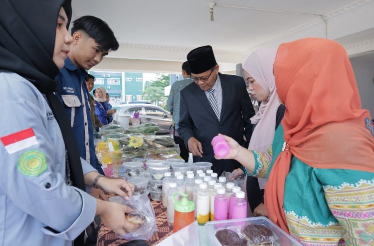 Fakultas Pertanian UM Palembang Adakan Bazar Karya Mahasiswa Inovatif