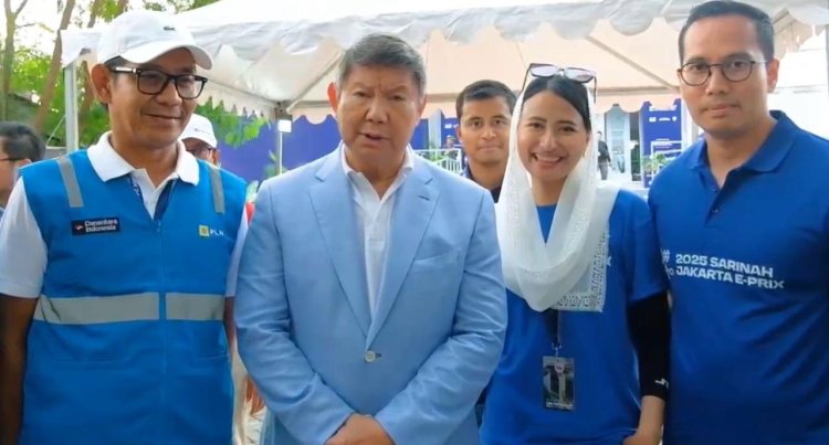 Gelaran Formula E Jakarta 2025 Berjalan Baik, PLN Dapat Apresiasi dari Hashim Djojohadikusumo