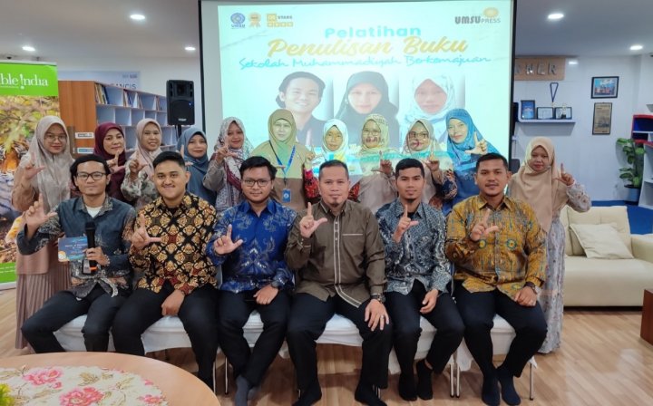 UMSU Press Gelar Pelatihan Penulisan Buku bagi Guru Muhammadiyah