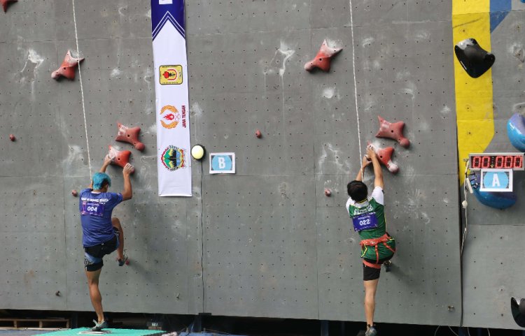 UMP Jadi Tuan Rumah Pomprov Jawa Tengah 2025 untuk cabang Wall Climbing