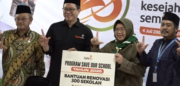 Lazismu Gelar Resepsi Milad ke-23 dan Launching Program Save Our School