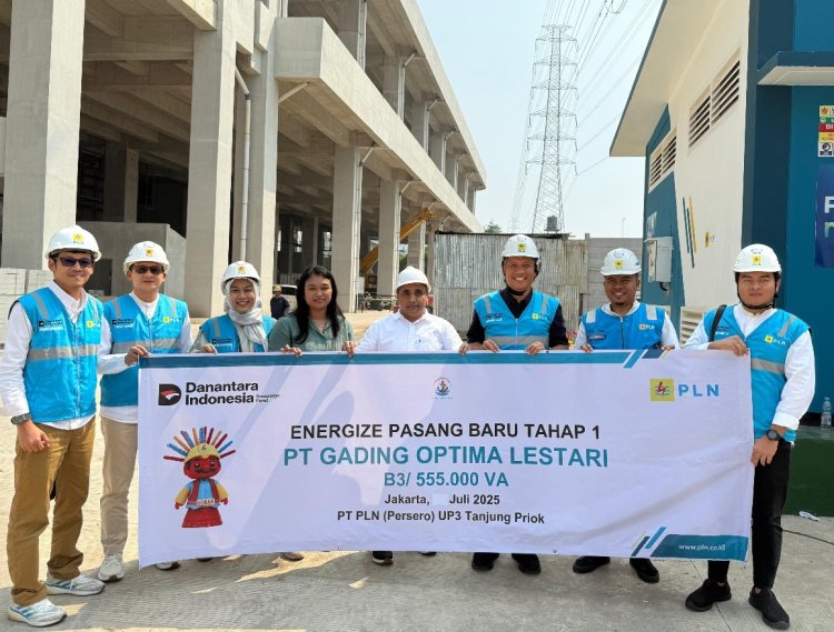 PLN Energize Listrik Tahap Pertama untuk PT Gading Optima Lestari, Dukung Bisnis Cold Storage