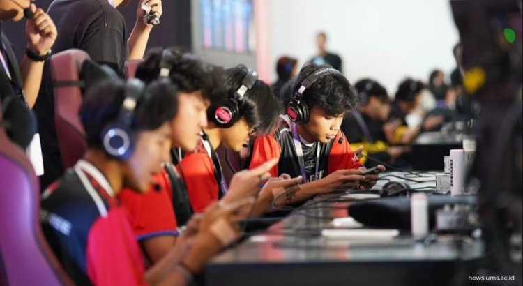 Tiga Mahasiswa UMS Ikuti Turnamen E-Sport Internasional di Filipina